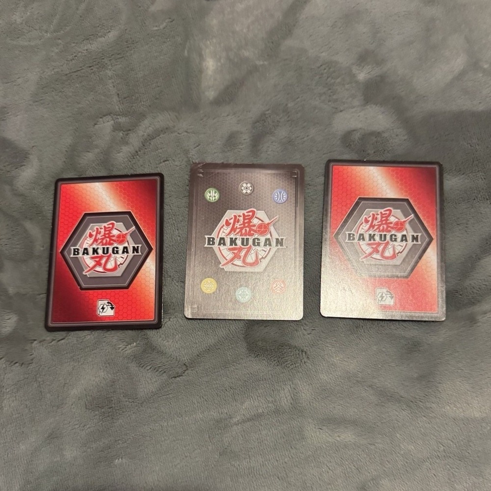 Bakugan TCG Spin Master Baku-Evo Lot - 3 Cards‎ Viloich Ultra Gorthion